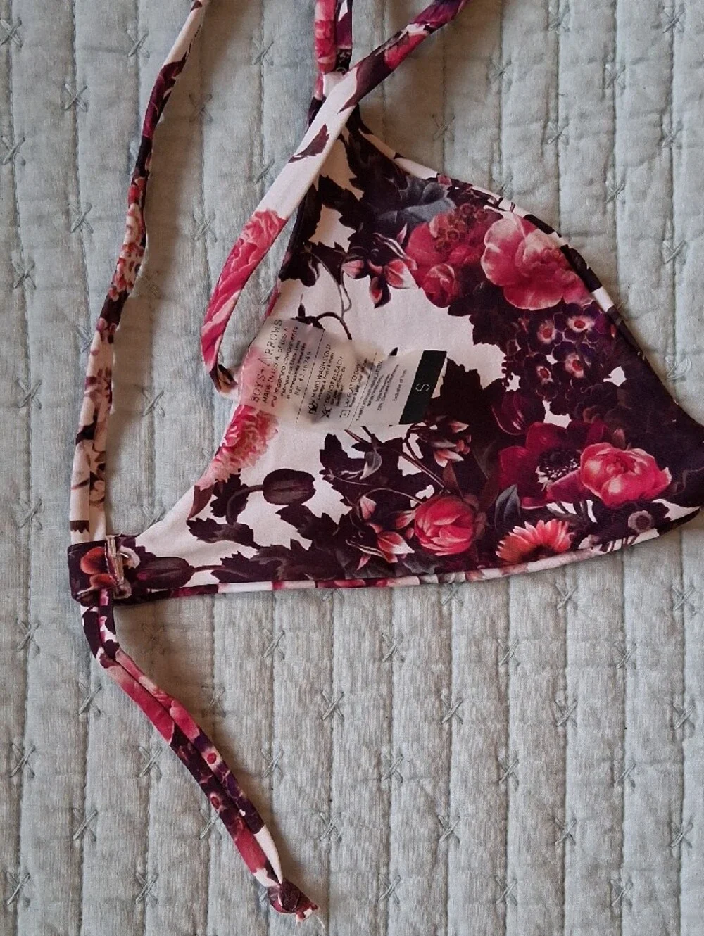 Boys + Arrows Floral Dylan Top In Darling